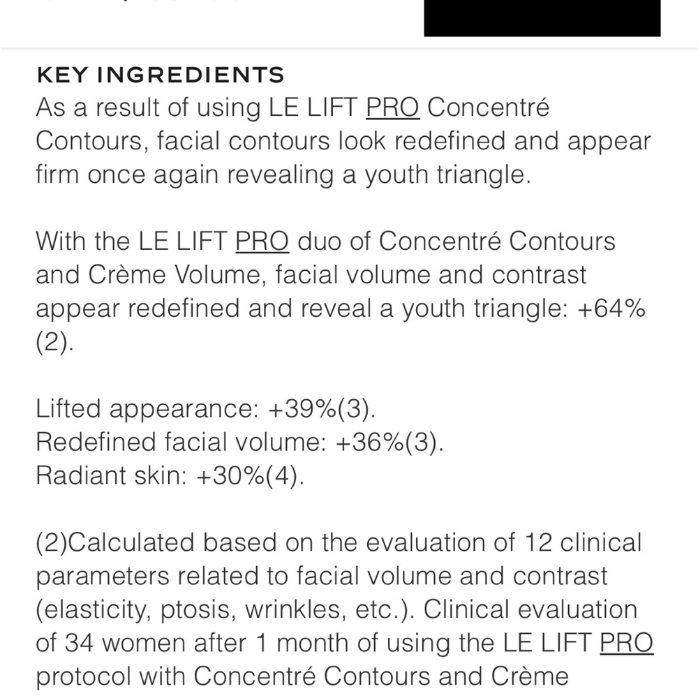 Chanel Le Lift Pro Contours - Picture 9 of 10